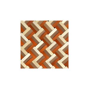 Bamboo weave-NO.7?Three color, Strip width 9MM)