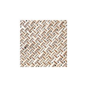 Bamboo weave-NO.7?Top and bottom two colors, Strip width 3.5/9MM)