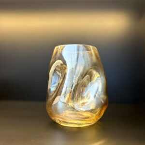 Vase-Amber-Small