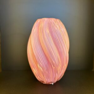 Vase-Pink-L:D18xH27cm