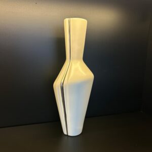 Vase-Coconut-Milk-&-Silver-11x10x31cm