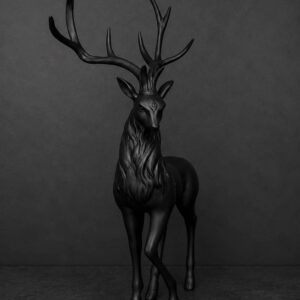 Deer-Black-S