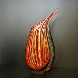 Vase-Red-19x7x32cm
