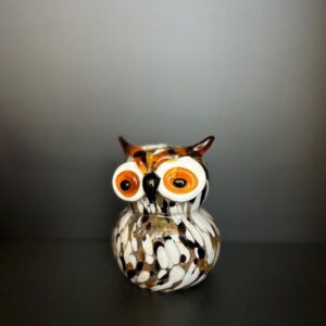 Owl-Brown-12x8x12cm