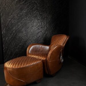 Saddle-Chair-Ottoman
